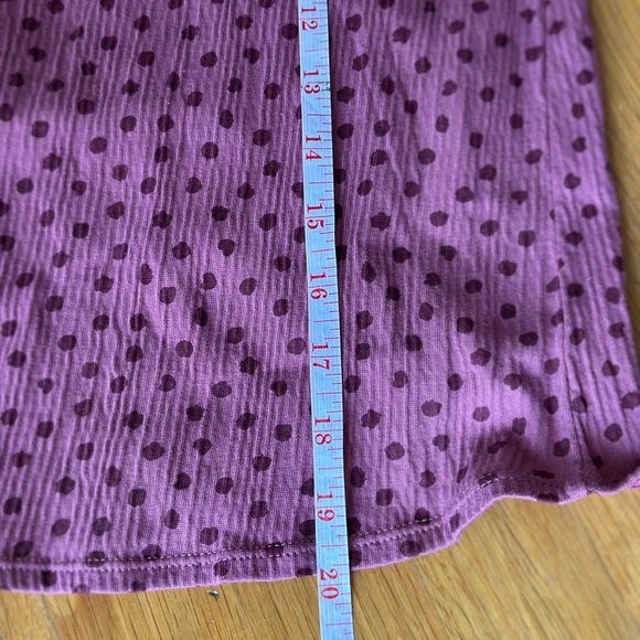 Mayoral Polka Dot Print Long- Sleeved Top Girls Size 12 Purple Red Fall Tops - Picture 8 of 8